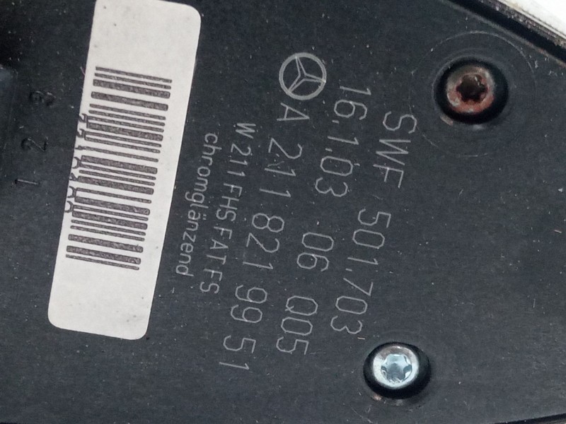 Recambio de mando elevalunas delantero izquierdo para mercedes-benz clase e (w211) e 270 cdi (211.016) referencia OEM IAM 211821
