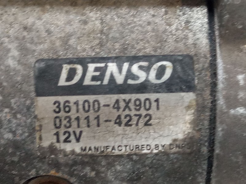 Recambio de motor arranque para kia carnival / grand carnival iii (vq) 2.9 crdi referencia OEM IAM 361004X901  