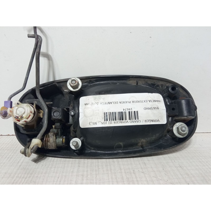 Recambio de maneta exterior puerta delantera derecha para chrysler voyager / grand voyager iii (gs_, ns_) 2.4 i referencia OEM I