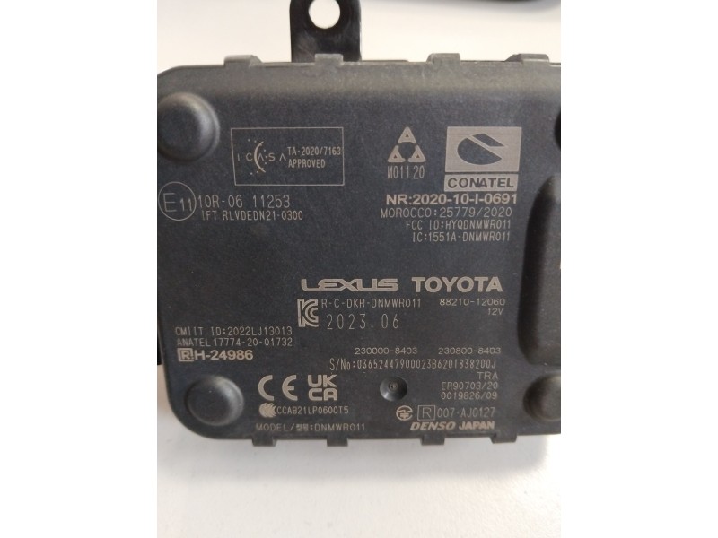 Recambio de modulo radar control distancia para toyota corolla station wagon (_e21_) 1.8 hybrid (zwe211) referencia OEM IAM 8821