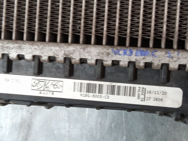 Recambio de radiador agua para ford ecosport 1.0 ecoboost referencia OEM IAM   