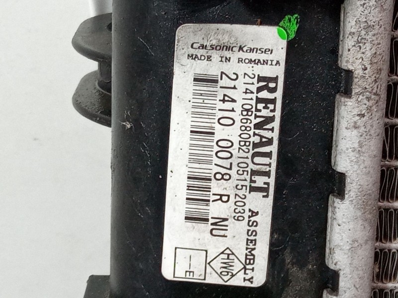 Recambio de radiador agua para dacia duster (hs_) 1.5 dci (hsaj) referencia OEM IAM   