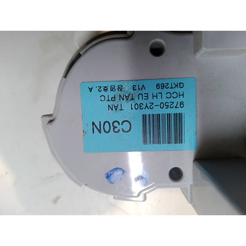 Recambio de mando climatizador para hyundai ix35 (lm, el, elh) 1.7 crdi referencia OEM IAM 97250-2Y301TAN  