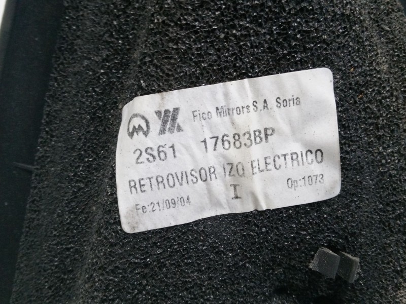 Recambio de retrovisor electrico izquierdo para ford fiesta v (jh_, jd_) 1.4 tdci referencia OEM IAM   