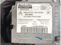 Recambio de centralita airbag para citroën berlingo / berlingo first furgoneta/monovolumen (m_) 1.9 d 70 (mbwjz, mcwjz) referenc 2