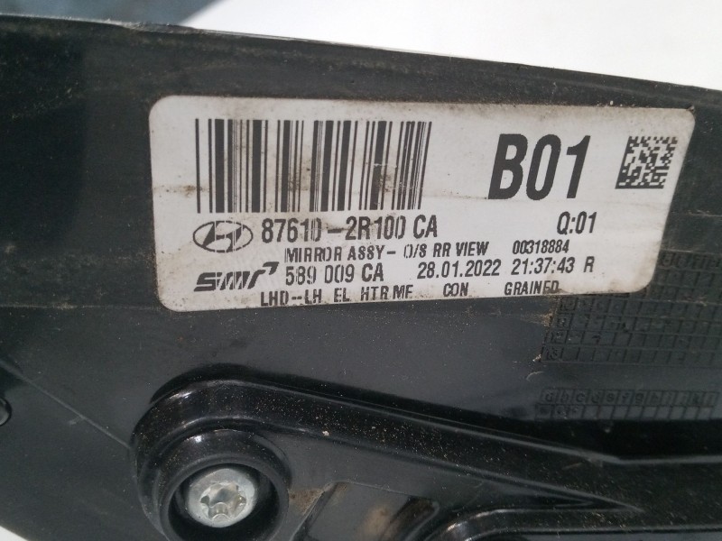 Recambio de retrovisor electrico izquierdo para hyundai i30 (fd) 1.4 referencia OEM IAM   