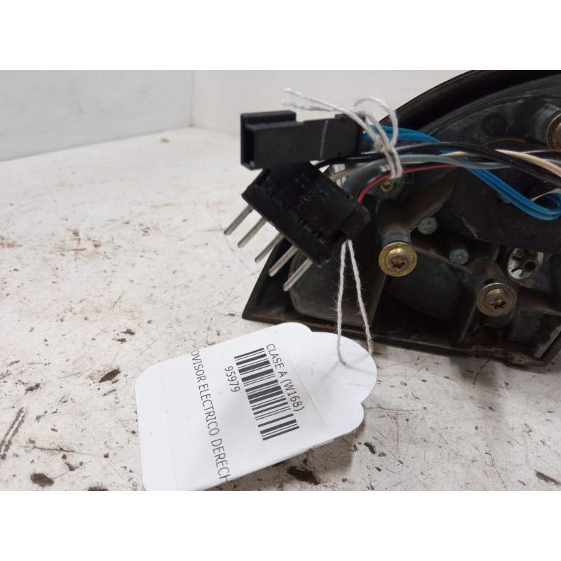 Recambio de retrovisor electrico derecho para mercedes-benz clase a (w168) a 170 cdi (168.009, 168.109) referencia OEM IAM   