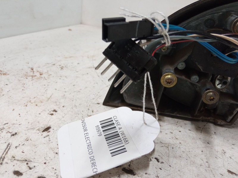 Recambio de retrovisor electrico derecho para mercedes-benz clase a (w168) a 170 cdi (168.009, 168.109) referencia OEM IAM   