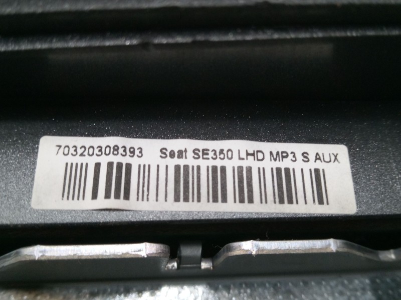 Recambio de radio para seat leon (1p1) 1.4 16v referencia OEM IAM 1P1035186BN87  