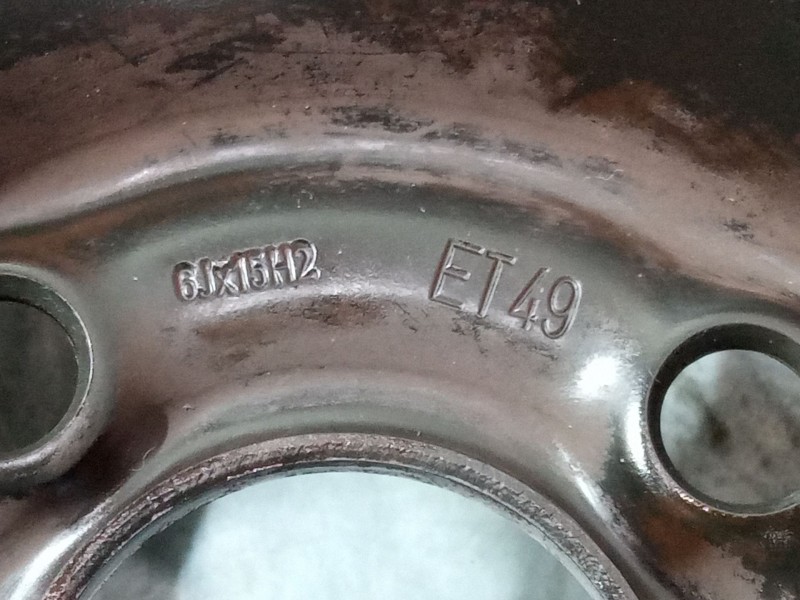 Recambio de llanta chapa 15´´ para opel astra g hatchback (t98) 1.6 (f08, f48) referencia OEM IAM   