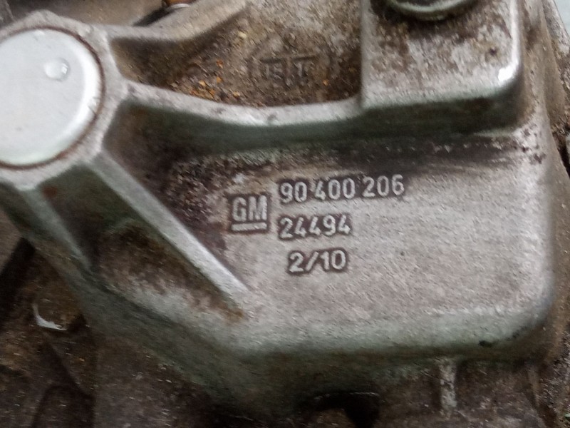 Recambio de caja de cambios manual 5 velocidades para opel corsa e (x15) 1.4 (08, 68) referencia OEM IAM 90400206  