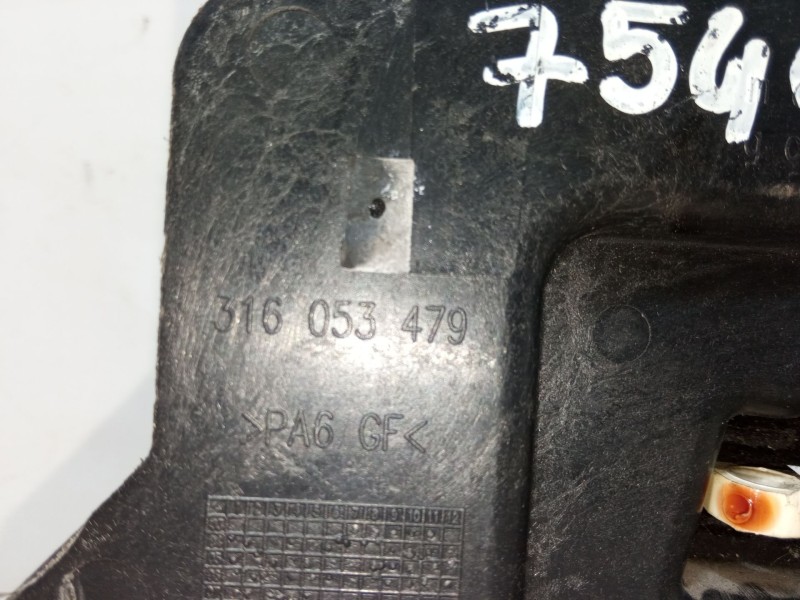 Recambio de maneta interior puerta delantera izquierda para opel meriva a monospace (x03) 1.4 16v twinport (e75) referencia OEM 