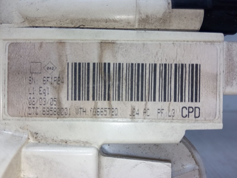 Recambio de mando calefaccion / a/a para renault scénic ii (jm0/1_) 1.5 dci (jm02, jm13) referencia OEM IAM 6F1P24 69580001 F665