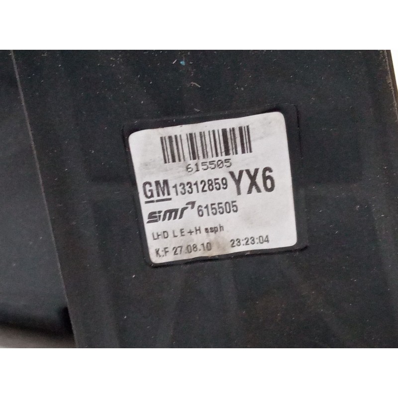 Recambio de retrovisor electrico izquierdo para opel zafira / zafira family b (a05) 1.7 cdti (m75) referencia OEM IAM   