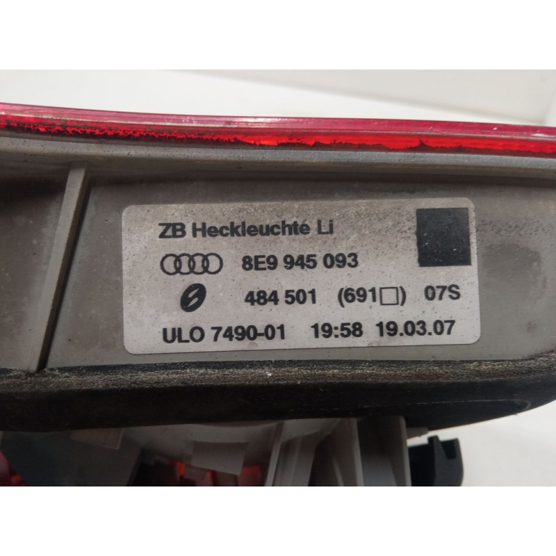 Recambio de piloto trasero porton izquierdo para audi a4 b7 (8ec) 2.0 tdi 16v referencia OEM IAM 8E9945093  
