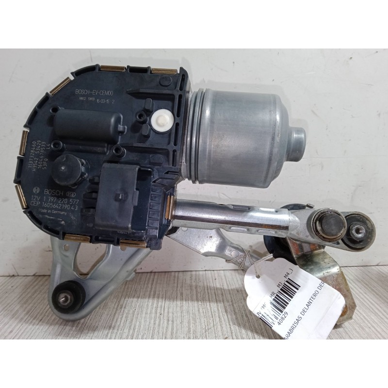 Recambio de motor limpiaparabrisas delantero derecho para peugeot 3008 suv (mc_, mr_, mj_, m4_) 1.6 bluehdi 120 referencia OEM I