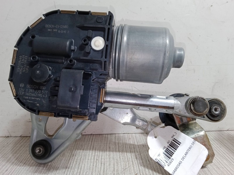 Recambio de motor limpiaparabrisas delantero derecho para peugeot 3008 suv (mc_, mr_, mj_, m4_) 1.6 bluehdi 120 referencia OEM I