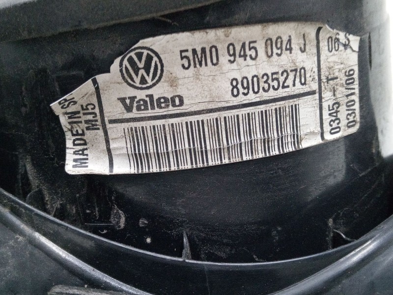 Recambio de piloto trasero porton derecho para volkswagen golf plus v (5m1, 521) 1.9 tdi referencia OEM IAM   