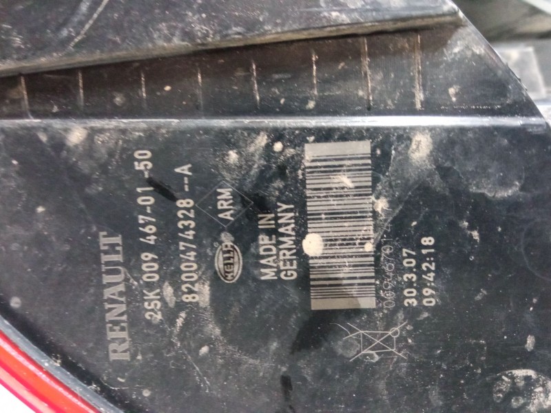 Recambio de piloto trasero izquierdo para renault scénic ii (jm0/1_) 1.6 16v (jm1r) referencia OEM IAM   