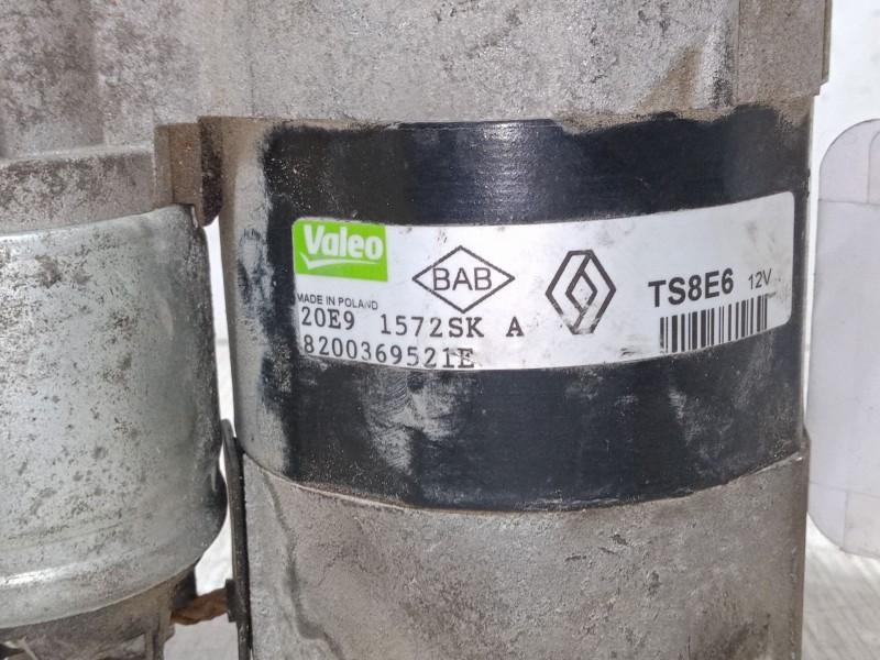 Recambio de motor arranque para dacia sandero 1.2 16v referencia OEM IAM TS8E6  