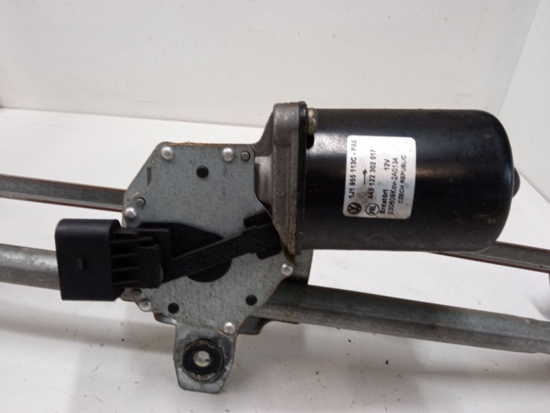Recambio de motor limpia delantero para volkswagen golf iv (1j1) 1.4 16v referencia OEM IAM 1J1955113C  