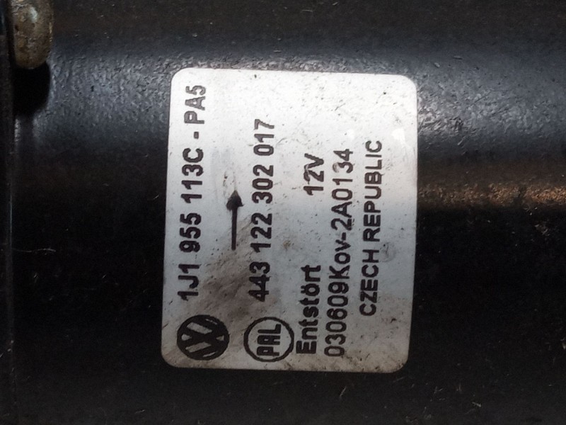 Recambio de motor limpia delantero para volkswagen golf iv (1j1) 1.4 16v referencia OEM IAM 1J1955113C  