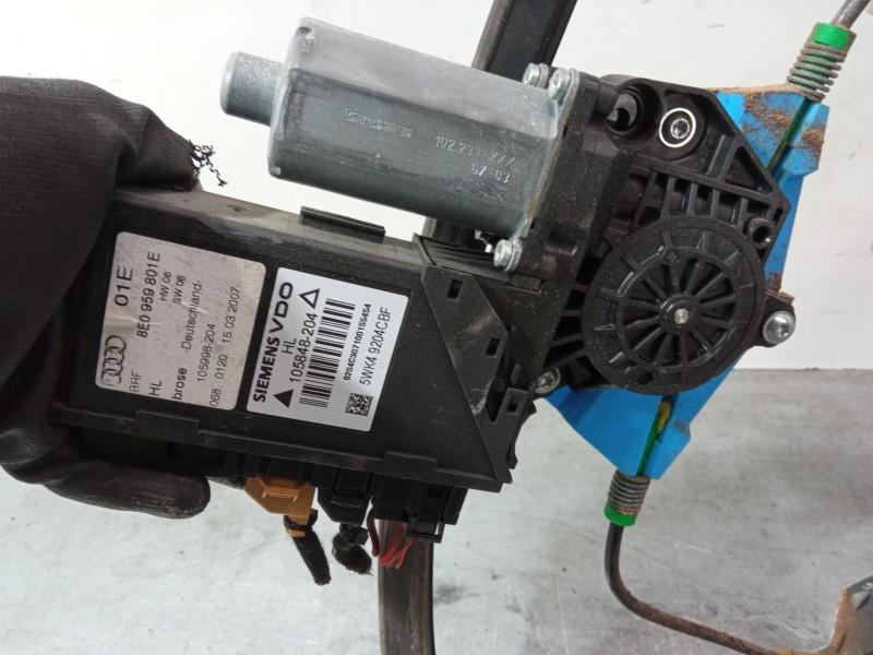 Recambio de elevalunas electrico trasero izquierdo para audi a4 b7 (8ec) 2.0 tdi 16v referencia OEM IAM   