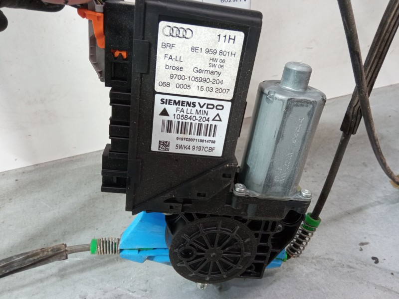 Recambio de elevalunas electrico delantero izquierdo para audi a4 b7 (8ec) 2.0 tdi 16v referencia OEM IAM   