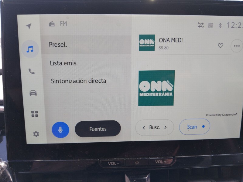 Recambio de pantalla multifuncion para toyota corolla station wagon (_e21_) 1.8 hybrid (zwe211) referencia OEM IAM 8614002N51  