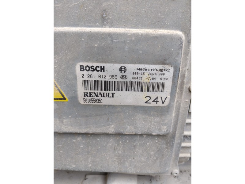 Recambio de centralita motor uce para renault renault 18012nb 180.12-b referencia OEM IAM 5010550351 0281010966 28RTF000