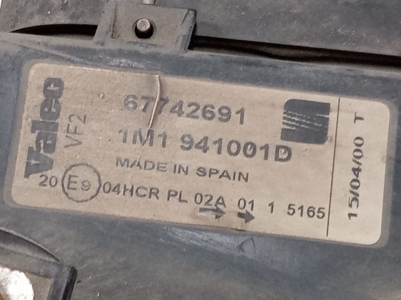 Recambio de faro izquierdo para seat leon (1m1) 1.6 referencia OEM IAM 1M1941001D  