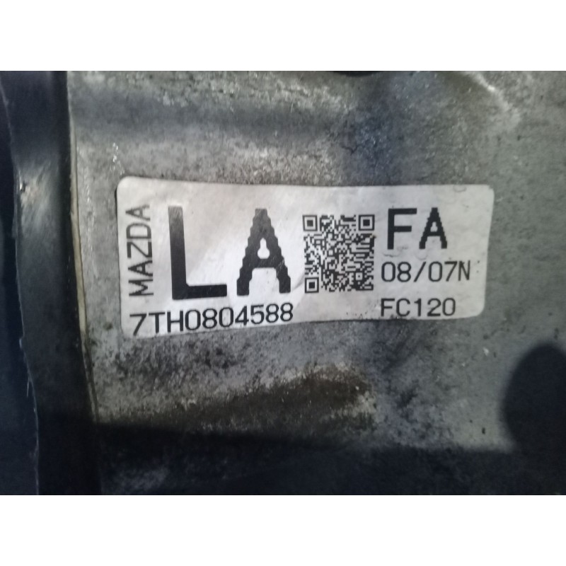 Recambio de caja de cambios manual 5 velocidades para mazda 3 (bk) 1.6 (bk14) referencia OEM IAM 7TH0804588 08/07N FC120