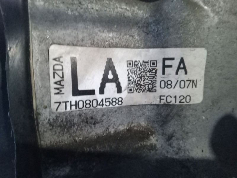 Recambio de caja de cambios manual 5 velocidades para mazda 3 (bk) 1.6 (bk14) referencia OEM IAM 7TH0804588 08/07N FC120