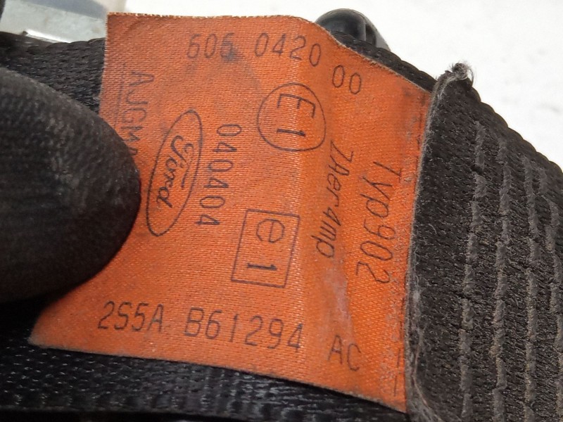 Recambio de cinturon seguridad delantero derecho 3p para ford fiesta v (jh_, jd_) st150 referencia OEM IAM   