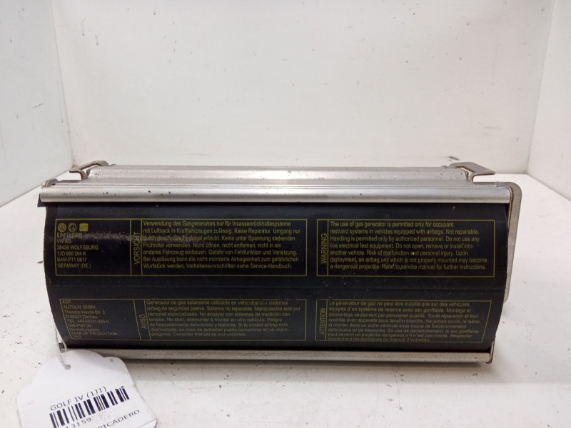 Recambio de airbag salpicadero para volkswagen golf iv (1j1) 1.4 16v referencia OEM IAM 1J0880240K  