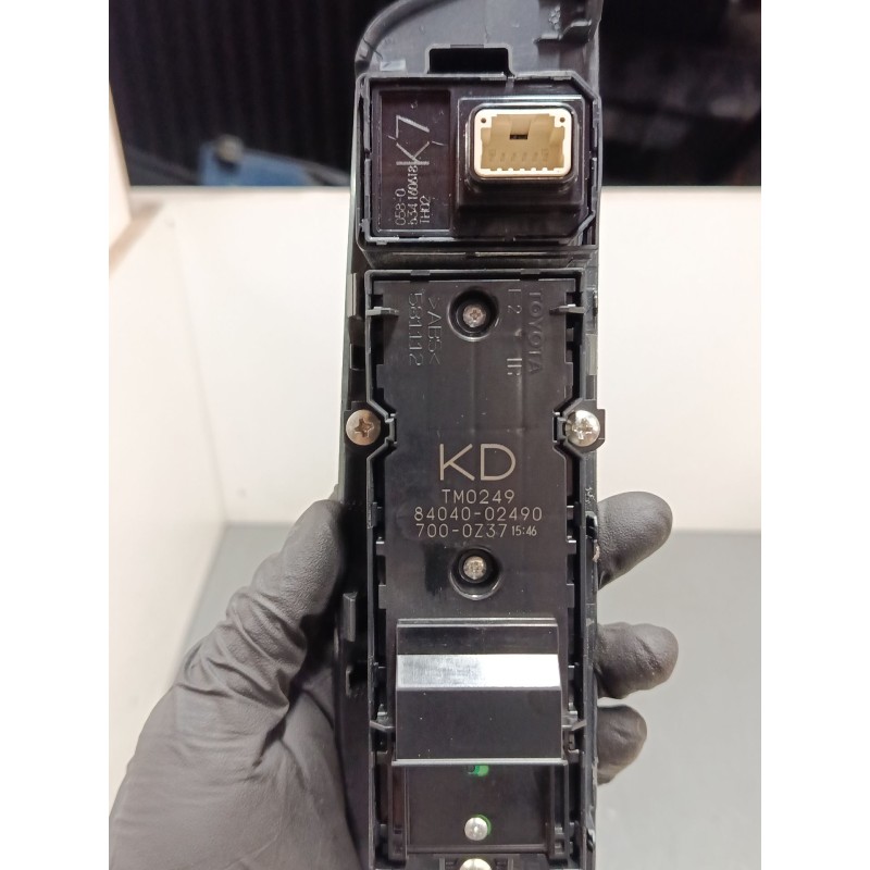 Recambio de mando elevalunas delantero izquierdo para toyota corolla station wagon (_e21_) 1.8 hybrid (zwe211) referencia OEM IA