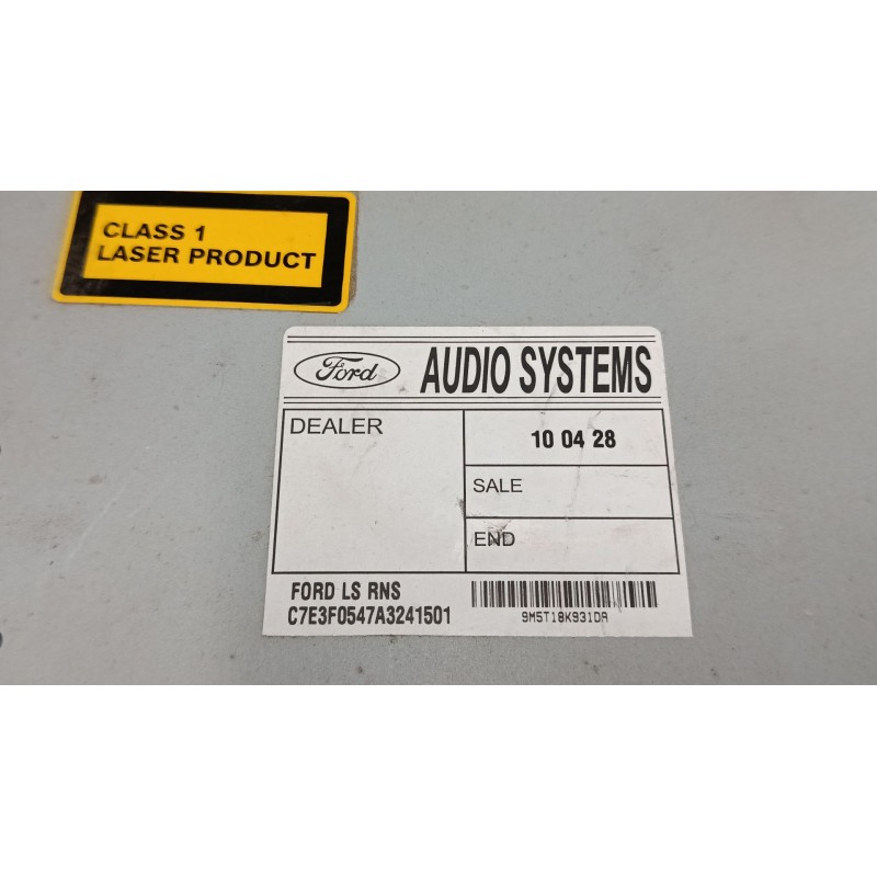 Recambio de radio cd para ford focus ii turnier (da_, ffs, ds) 1.6 tdci referencia OEM IAM 9M5T18K931DA Ford Radionavegación Tra