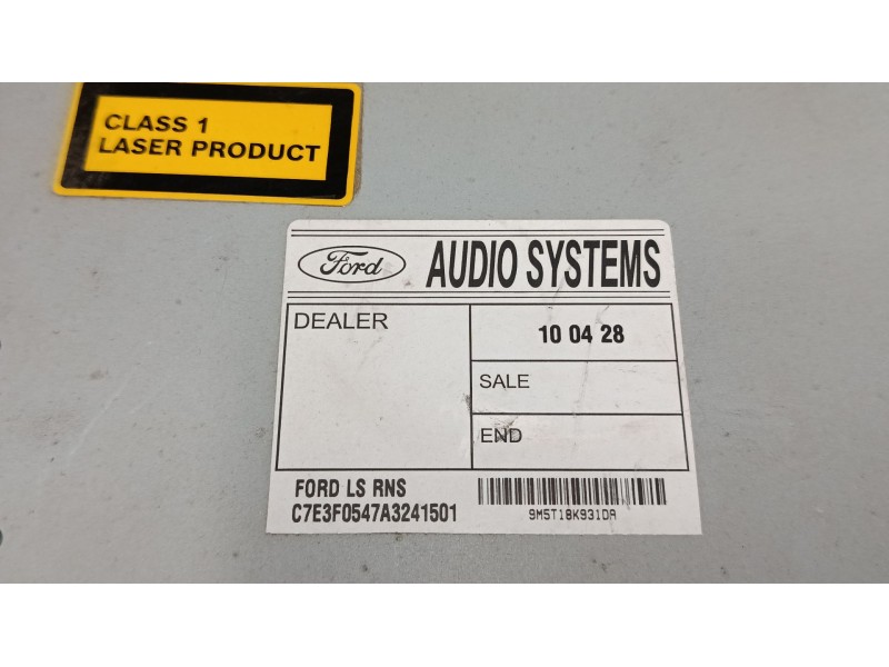 Recambio de radio cd para ford focus ii turnier (da_, ffs, ds) 1.6 tdci referencia OEM IAM 9M5T18K931DA Ford Radionavegación Tra