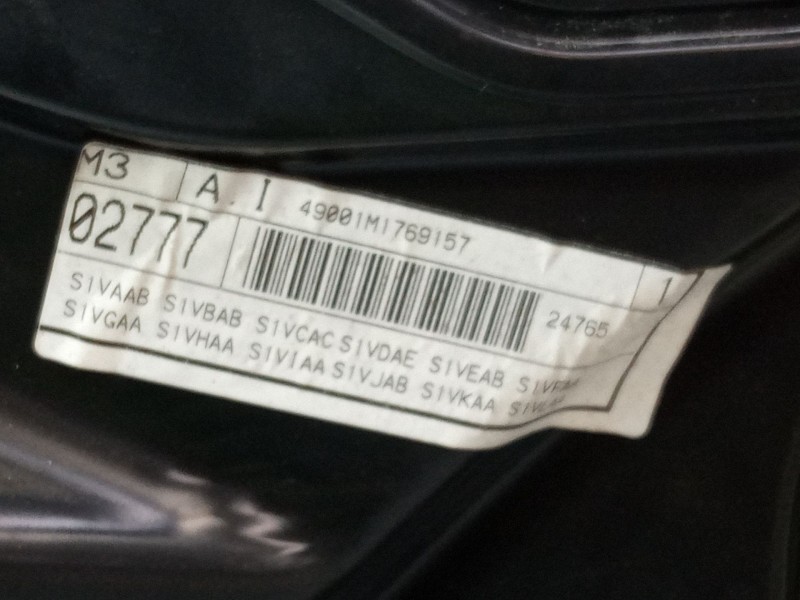 Recambio de elevalunas electrico delantero izquierdo para seat leon (1m1) 1.6 referencia OEM IAM 1J0959801F  