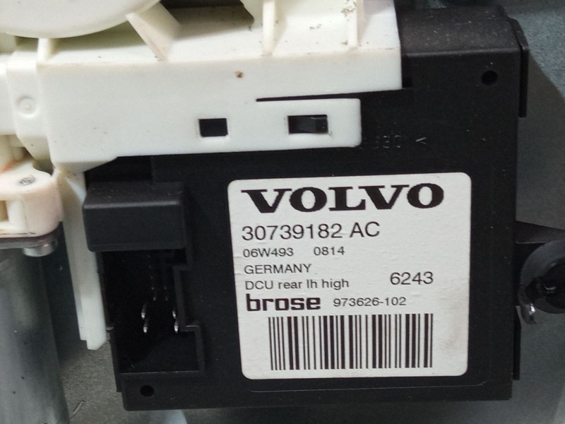 Recambio de elevalunas electrico trasero izquierdo para volvo s40 ii (544) 1.8 referencia OEM IAM 30739182AC  