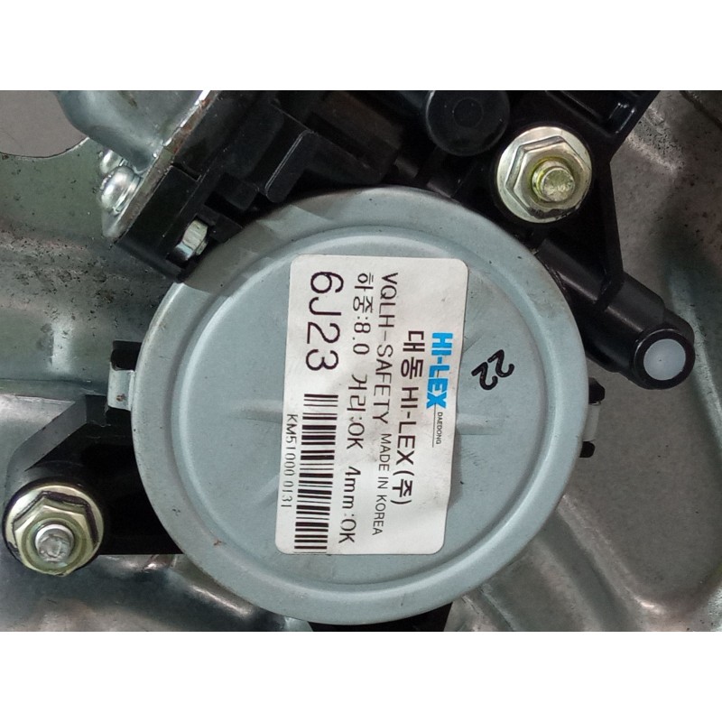 Recambio de elevalunas electrico delantero izquierdo para kia carnival / grand carnival iii (vq) 2.9 crdi referencia OEM IAM 824
