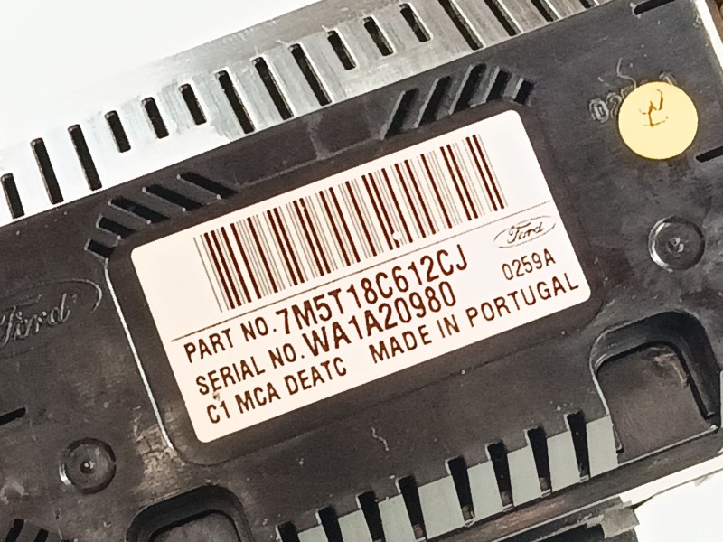 Recambio de mando climatizador para ford focus ii turnier (da_, ffs, ds) 1.6 tdci referencia OEM IAM 7M5T18C612CJ  