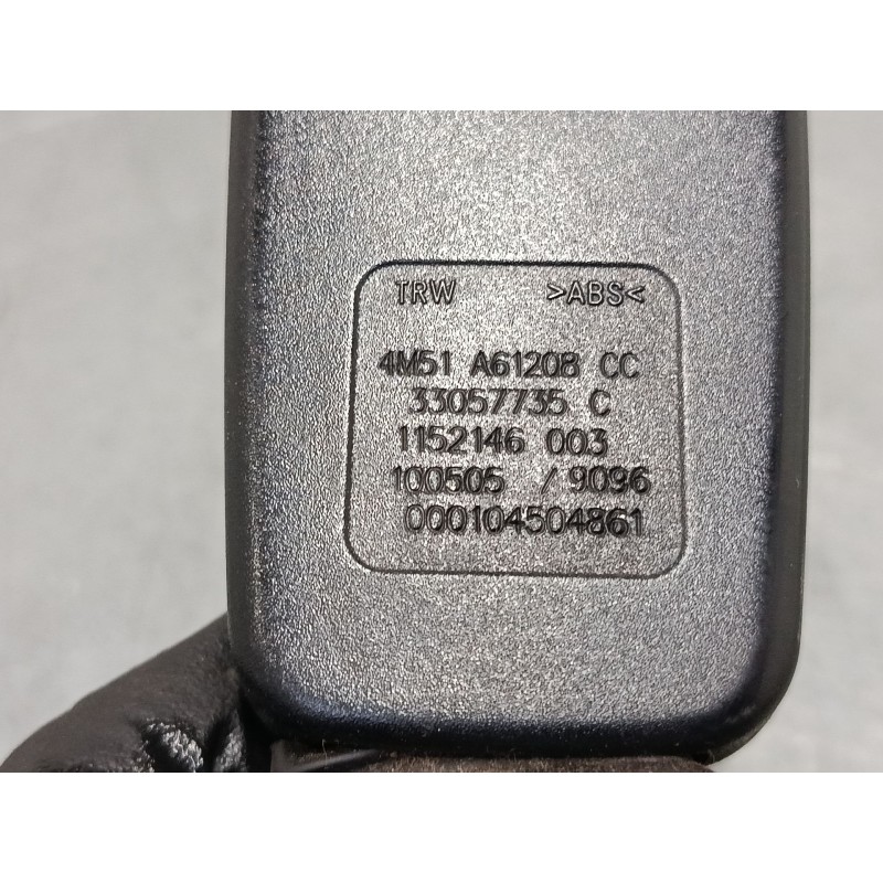 Recambio de anclaje cinturon delantero derecho para ford focus ii turnier (da_, ffs, ds) 1.6 tdci referencia OEM IAM 4M51A61208C