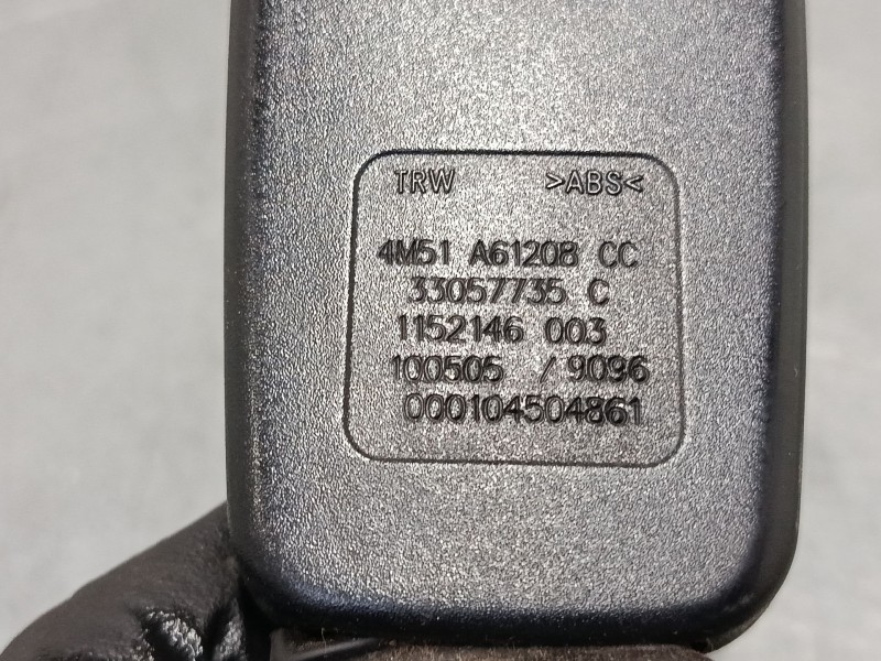 Recambio de anclaje cinturon delantero derecho para ford focus ii turnier (da_, ffs, ds) 1.6 tdci referencia OEM IAM 4M51A61208C