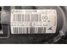 Recambio de faro izquierdo para renault megane iii hatchback (bz0/1_, b3_) 1.2 tce (bz2b, bz11) referencia OEM IAM 260609865R 03 2