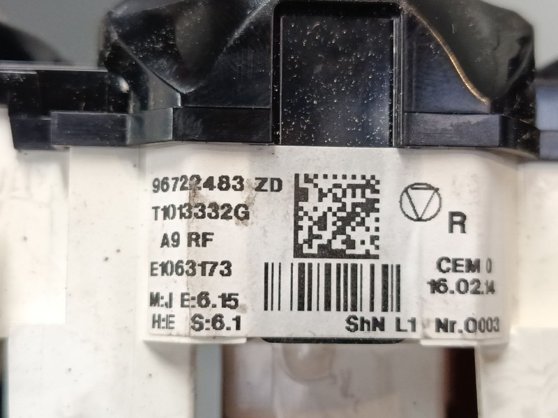 Recambio de mando calefaccion / a/a para peugeot 208 i (ca_, cc_) 1.4 hdi referencia OEM IAM   