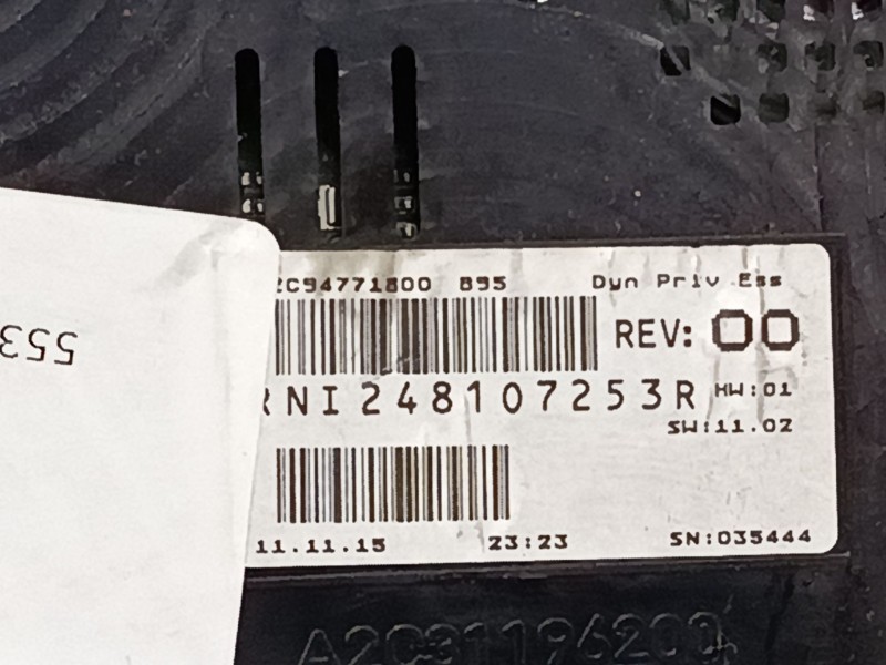 Recambio de cuadro instrumentos para renault megane iii hatchback (bz0/1_, b3_) 1.2 tce (bz2b, bz11) referencia OEM IAM A2C94771