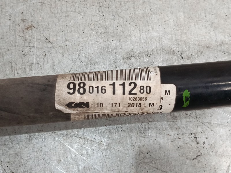 Recambio de transmision delantera derecha para citroën c3 iii (sx) 1.2 vti 82 referencia OEM IAM 9801611280  