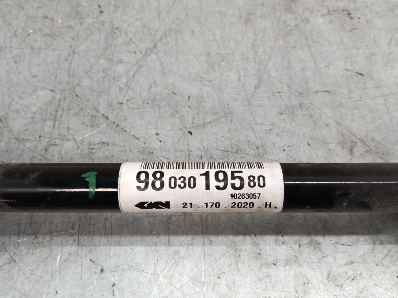 Recambio de transmision delantera izquierda para citroën c3 iii (sx) 1.2 vti 82 referencia OEM IAM 9803019580  