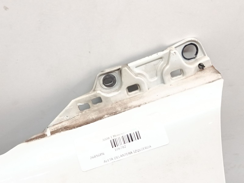 Recambio de aleta delantera izquierda para peugeot 3008 i monospace (0u_) 1.6 hdi referencia OEM IAM   